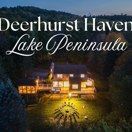 Villa Muskokawaterfront Pooltable 98Tv 6Acres Huntsville Esterno foto